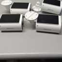 Solar Security Cameras Wireless Outdoor, No Monthly Fee, 4-Camera Bullet Home Security System with Base Station, 2K Video, Local Storage, PIR Motion Alerts, Color Night Vision, Active Siren