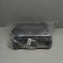 Vinyl Record Players Vintage Turntable with Speakers Belt-Driven Turn Tables Support 3-Speed, Bluetooth Wireless Playback, Headphone, AUX-in, RCA Line LP Phonograph Auto Stop Retro Black