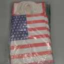 Keioy 24Pcs Patriotic Gift Bag with Handles,Red White Blue Tissue Paper American Flag Party Favor Bags，Decorative for Veterans Day,Memorial Day and Fourth of July