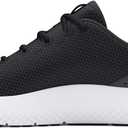 Under Armour Women's Charged Surge 4, (001) Black/Anthracite/White, 9.5, US