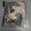 RoomTalks Vintage Floral Faux Linen Shower Curtain for Bathroom in Beige and Greenish - 210GSM Heavy Duty Modern Farmhouse Matisse Flowers Plants Botanical Shower Curtain Set Aesthetic Bathroom Decor