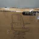 Primy Drafting Chair Tall Office Chair with Flip-up Armrests Executive Ergonomic Computer Standing Desk Chair with Lumbar Support and Adjustable Footrest Ring (AvocadoGreen) (934-Z)