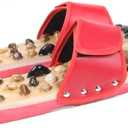 Amazon.com: LHYILSWQ Reflexology Foot Massager Slipper Acupuncture Massage Sandals with Natural Stones Acupoint Massage Shiatsu for Foot Pain Relief Suit for Men and Women (M) : Health & Household