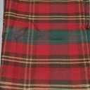 SASTYBALE Christmas Tablecloth Red,Plaid Rectangle Xmas Metallic Fabric Table Cloth Dust-Proof Wrinkle Resistant Heavy Weight Polyester Table Cloths for Holiday Kitchen Dinning Tabletop(52" x 70")