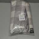 Elrene Home Fashions Farmhouse Living Grainger Buffalo-Check Blackout Window Curtain, Living Room and Bedroom Drape with Rod Pocket Tabs, 52" x 95", Grey, 1 Panel