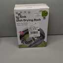 JASIWAY Dish Drying Rack in Sink, Expandable Stainless Steel Dish Drainers for Kitchen Counter, Dish Dryer Rack for Inside Sink, Over The Sink Dish Racks with Utensil Holder, Silver