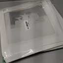 RUBFAC Baby Boxes for Baby Shower Decoration with 8 Letters and 36 Balloons 4pcs Clear Balloon Boxes BABY Blocks for Girls Birthday Party Decorations(Pink)