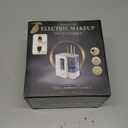 5-in-1 Electric Makeup Brush Cleaner & Dryer Machine- Portable Automatic USB Cosmetic Brushes Cleaner Tool with Deep-Clean Silicone Brush for All Size Brushes (Contour, Eyeshadow, Blush)