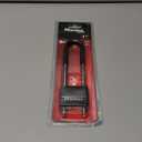 Master Lock 527D Adjustable Shackle Padlock with Key, Black