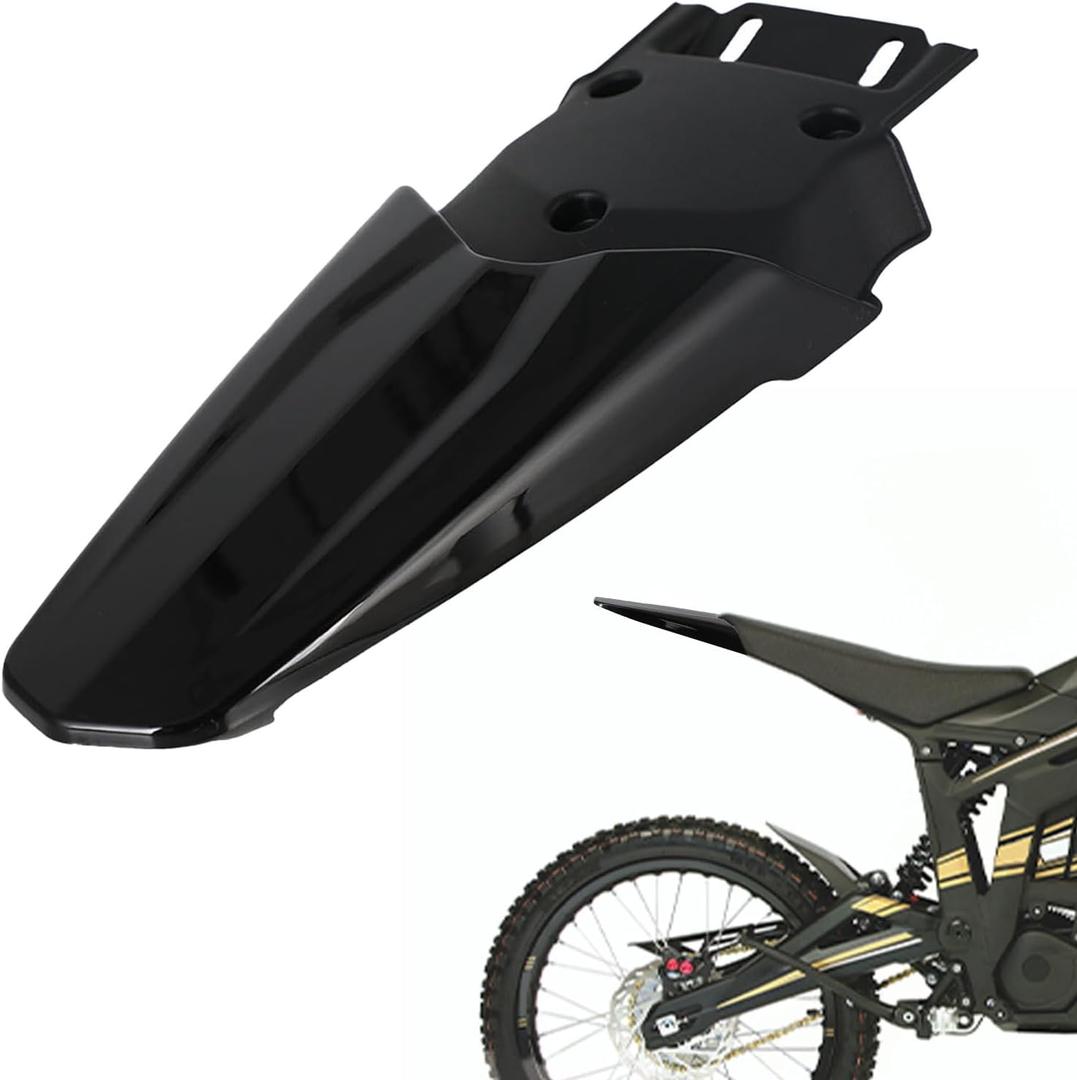 CHANGCHENG Rear Fender for Talaria - Protector Plastic Motorcycle Fender Mudguard for Talaria Sting MX3 MX4 MX5 Electric Dirt Bike Black