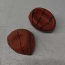 Botabee 5" Rubber Mini Basketballs (Pack of 2) - Realistic Bounce and Grip for Indoor and Outdoor Play - Small Basketball for Kids - Durable and Fun, Perfect for Mini Hoops