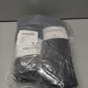 Calvin Klein Mens Crew Socks - 6 Pack Lightweight Cotton Blend Moisture-Wicking Cushioned Athletic Crew Socks for Men (7-12, Charcoal)