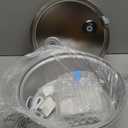 oneisall Dog Water Fountain, 7L/230oz/1.8G Quiet Dog Fountain Water Bowl, Stainless Steel Dog Water Fountain with Visual Water Level&Triple Filtration for Large Medium Small Breed Dogs Pets