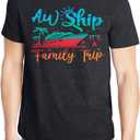 2026 Family Cruise Shirts It's A Family Trip Shirt Making Memories Together Cruise Ship Short Sleeve Tops
