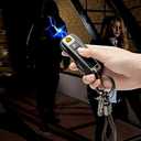 Rechargeable Stun Guns Self-Defense with LED Flashlight,Rechargeable Stun Gun for Woman