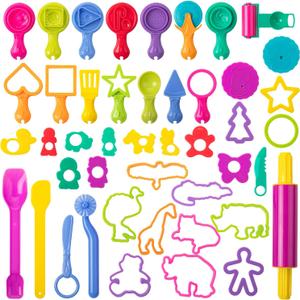Mr. Pen- Play Dough Tools Kit, 45 Pcs, Playdough Toys, Playdough Sets for Kids, Playdough Accessories, Molds for Play Dough, Playdough Toys for Kids