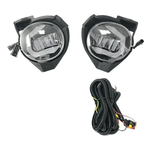 Car Fog Lights For Toyota For Hilux 2008 2009-2011 Pair Led Front Bumper Fog Lights Driving Lamp With Dynamic Turn Signal Drl Daytime Running Light