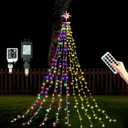 Christmas Decoration Dipper Star String Lights,320 LED Color Changing Christmas Tree Lights 8 Modes & Waterproof for Xmas Party Wedding Patio New Year Holiday