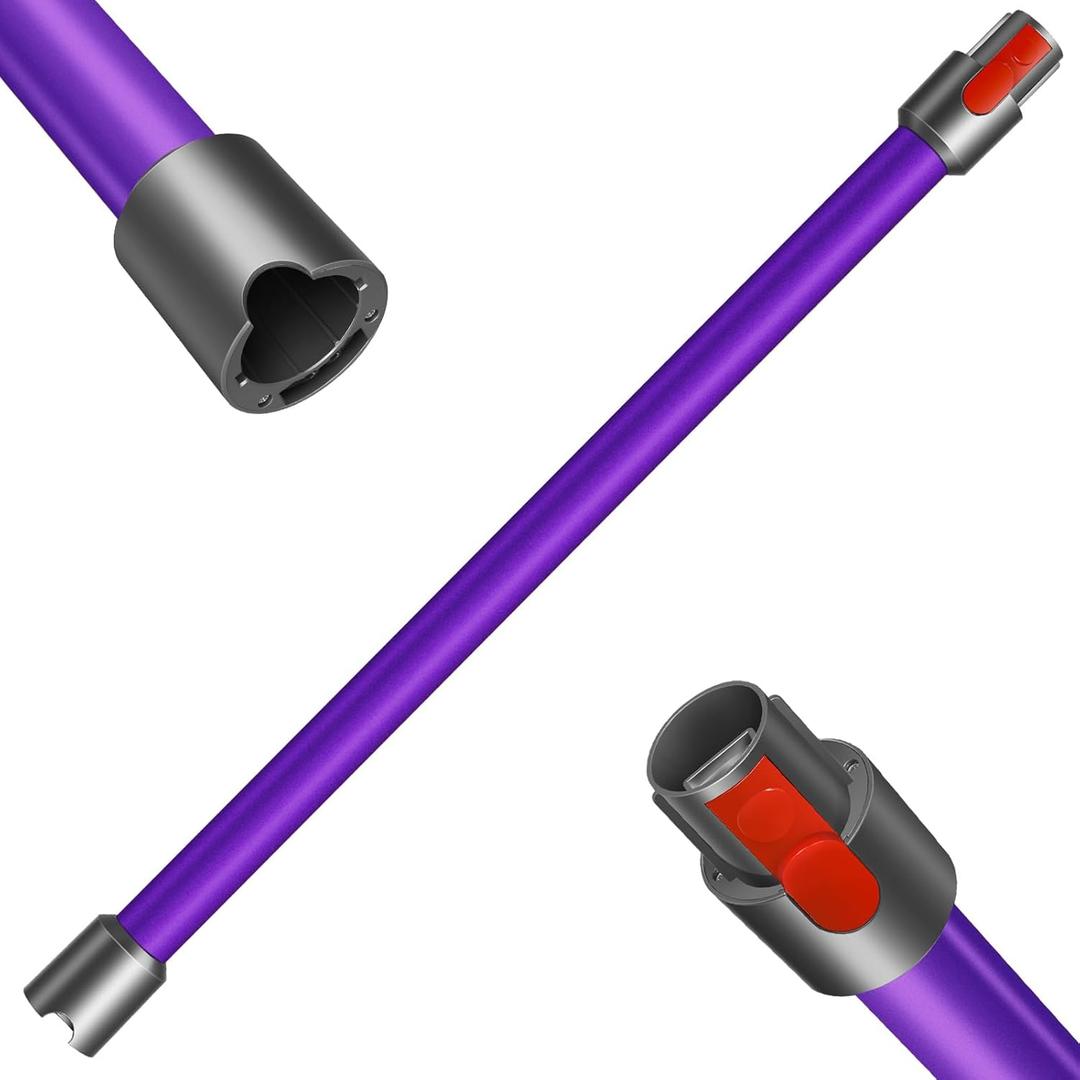 Tube Extension Wand for Dyson V15 V11 V10 V8 V7 Stick Replacement Parts Vacuum Attachment Quick Release Wand Vacuums Rod 28.7 IN (Purple) Tube Extension Wand for Dyson V15 V11 V10 V8 V7 Stick Replacement Parts Vacuum Attachment Quick Release Wand Vacuums Rod 28.7 IN (Purple)