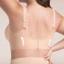 habibee Push Up Bras for Women Plus Size Wireless Full Coverage Bra for Large Breast, Seamless Everyday Bralette  Large