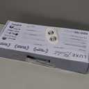 LUXE Bidet NEO 185 - Dual Nozzle, Self-Cleaning, Non-Electric Bidet Attachment for Toilet Seat, Adjustable Water Pressure, Rear & Feminine Wash (White)