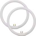 5.5 Inch Outside Diameter,T4 12W 6400K Circular Bulb,Replacement for Conair Round Makeup Mirror