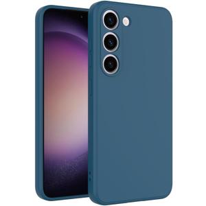 for Samsung Galaxy S23 Case Dark Blue, Scratch Resistant with Soft Touch, Slim Thin Phone Cover for Samsung Galaxy S23