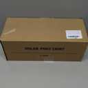 APONUO 6 Pack Solar Post Cap Lights, 2 Modes(Warm/Cool Light) Outdoor Waterproof Fence Post Solar Lights, Solar Powered Garden, Patio, Deck Decor for 4x4, 5x5, 5.5x5.5 Wood & Vinyl Posts, White