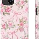 STARVIP for iPhone 15 Case, Cute Floral Aesthetic Cover for Women
