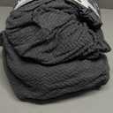 Genina Recliner Sofa Covers - Stretch Reclining Couch Covers with Stripe Jacquard - 3 Seat Cushion Slipcovers with Soft Fabric - Furniture Protector for Pet Kid (Dark Gray) (72-111 in 3 Seater)