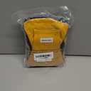 Barklincharm 4 Pack Dog Diapers Male Reusable, High Absorbing Dog Wraps, Belly Bands for Male Dogs with Incontinence or Frequent Urination(Large, Orange & Gray)