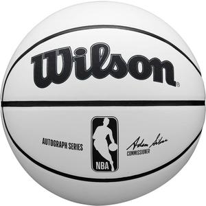 WILSON NBA Alliance Series Basketballs - Size 7 and Mini Size (White)