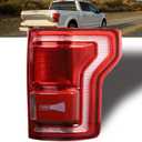 Tail Lights Compatible With Ford F150 F-150 2015 2016 2017 Right Passenger Side with Blind Spot Rear Left Lamp (Module Not Included) # HL3Z13404D