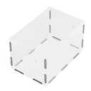 Enclosed Acrylic Grinding Dust Box Highly Transparent 2 Holes Table Polisher Cover Hand Polishing Dust Collector for Engraving