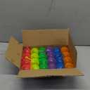 24PCS Light Up Ball, Bouncy Balls for Kids, 6 Colors LED Flashing Squeaky Ball, 2.55inch Light Up Toys, Fidget Sensory Toys, Glow in The Dark Party Favors for Teens, Adults, Children