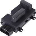 8-Way Front Left Driver Side Power Seat Switch Compatible with 1999-2007 Cadillac Escalade Chevy Avalanche Silverado Suburban Tahoe GMC Sierra Yukon H2 Seat Control Switch Replaces 901-202 12450166