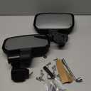 KEMIMOTO UTV Side Mirrors, Upgraded Auto Fold Reset Adjustable Side Mirrors, Fit Full Door Half Door, Compatible with 2016-2025 Can-Am Defender & Defender MAX HD5 HD7 HD8 HD9 HD10