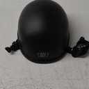 Motorcycle Half Helmet, DOT Approved Adult Men Women Retro Open Face Helmets, Helmet for Adults, Half Shell Helmet (X-Large, Matte Black)