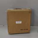 Metal Bird Bath for Outside,Hand-Painted Outdoor Birds Baths Water Bowl with Stake for Garden Patio Yard Lawn Decor, 27.6" H Bird Feeder with 5 Prongs Base,Vintage Freestanding Birdbaths & Birdfeeder (Rustic Brown)