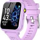 Kids Smart Watches Girls Gifts Age 312, Smart Watch for Kids with 39 Games Camera Video Recorder Music Player Alarm Calculator Stopwatch Flashlight Pedometer Gift Toys for Girls Ages 5 6 7 8 9 10, Purple