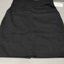 iChosy Women's Stretchy Knee Length High Waist Work Business Bodycon Midi Ponte Pencil Skirt (Medium, Black)