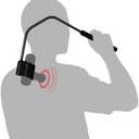 HEYCHY Massage Gun Holder for Back, Compatible with Most Super Mini Massage Guns, for Hard to Reach Areas (Works with Cute X1-Green-LW)