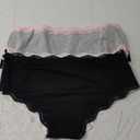 LYYTHAVON Womens Underwear Soft Breathable Cotton Brief Ladies Panties 5-Pack (X-Large)