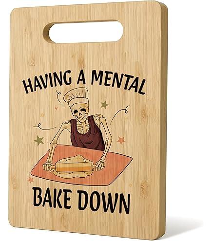 Decorative Bamboo Cutting Board for Kitchen