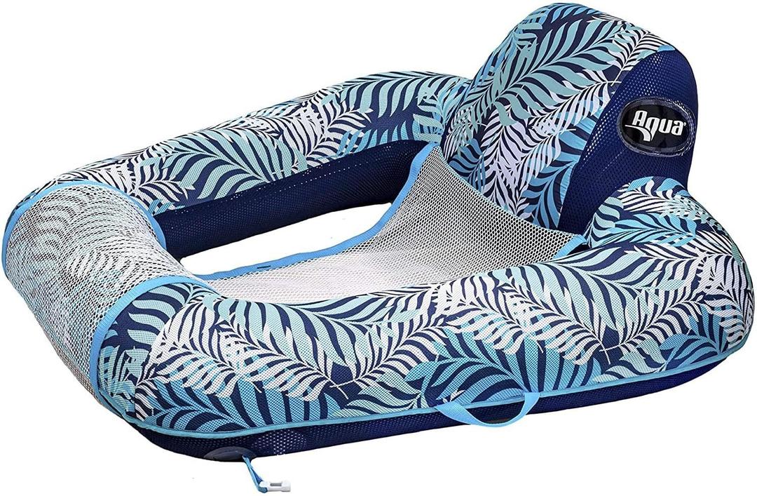 Aqua Pool Chair Float for Adults  Zero Gravity Pool Floats  Multiple Colors/Shapes/Styles  for Adults and Kids Floating
