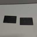 Ultrbeka Wallet Tracker Slim Card Tracker, 0.094in Bluetooth Tracker for Wallets, Passport, Work with Apple Find My, Wireless Charging, Card Locator- iOS Only [Apple MFi Certified] - 2pcs in 1