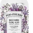 Poo-Pourri Before-You-Go Toilet Spray Refill, Lavender Vanilla,16 Fl Oz, Up to 800 Uses, Bathroom Odor Deodorizer with Essential Oils for Home or Work, Lavender, Vanilla and Citrus Scent