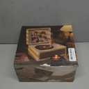 RetroBeat Time Vintage Portable Music Box  CD with Speakers, Bluetooth Transmitter, Rechargeable, USB/AUX, MultiMode Gift(White)