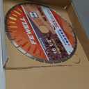 FEWELL 16 1/2 inch Bridge Saw Blade for Cutting Granite, 420mm Silent Core Diamond Blade with 15mm Segment and 60mm Arbor