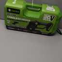 Saker Cordless Hedge Trimmer-20V Electric Shrub Trimmer Grass Shears Handheld Grass Cutter, Hedge Shear with 2 PCS Rechargeable Battery and Charger for Garden, Lawn